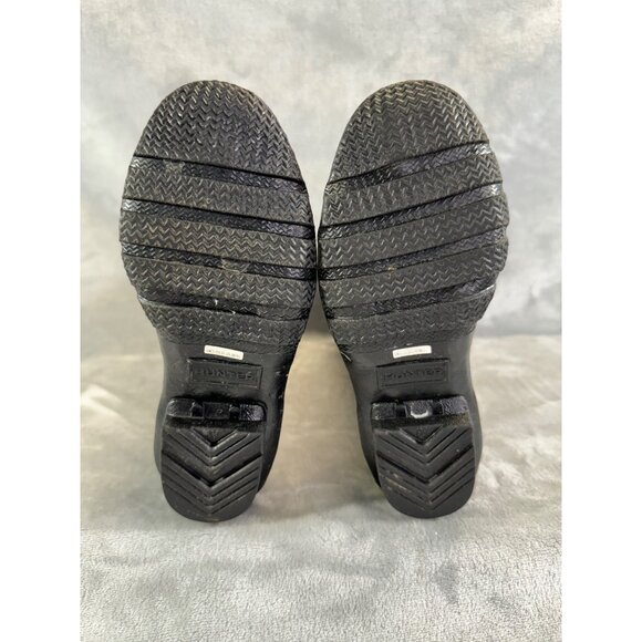 Hunter Boots Girl's size 2 Black Knee-High Rain Boots - Picture 11 of 11